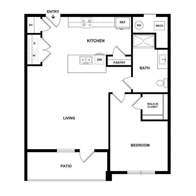 Floorplan - Urbana at Hioaks