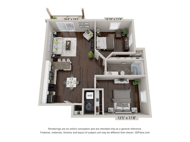Floorplan - 2601 Airport Rd