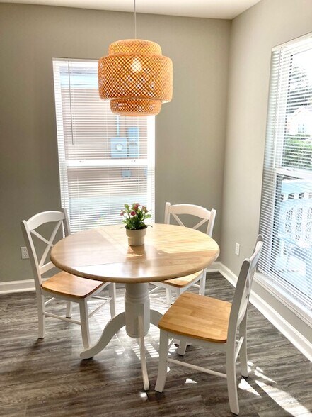 42" Solid Wood Pedestal Table - 1223 E Waldburg St