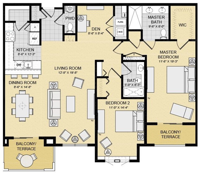 Floorplan - Parkside at the Harbors