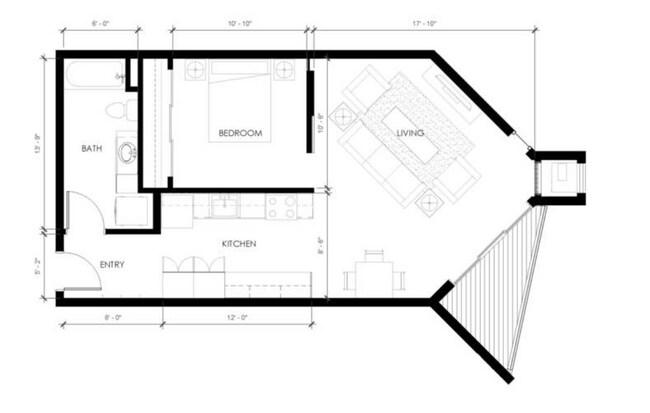 Floorplan - The Bridges Lofts