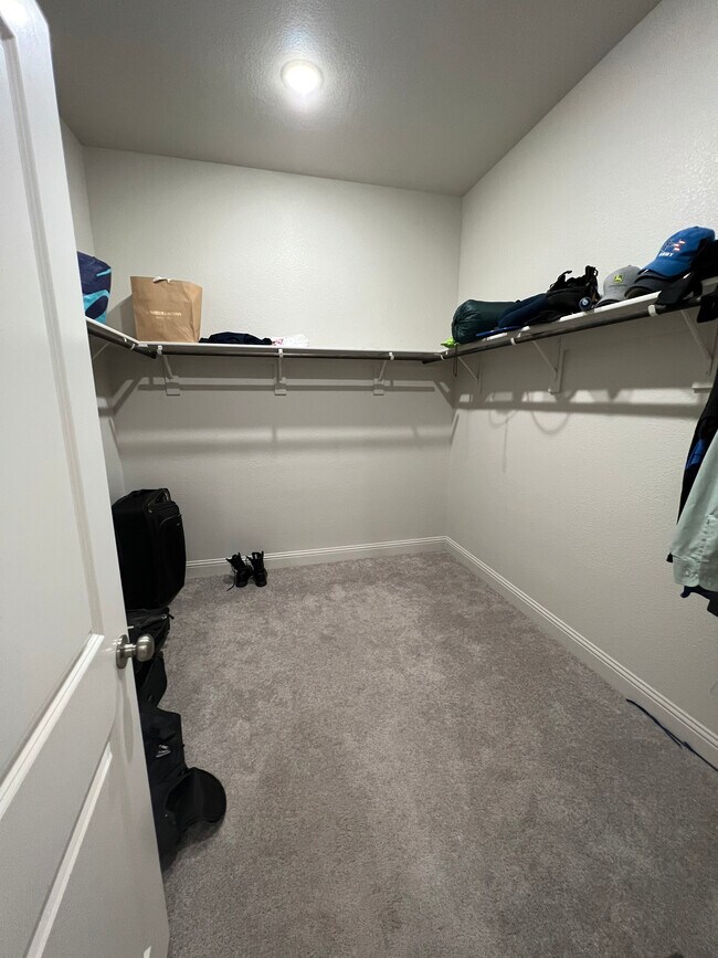 Master closet - 1610 Charismatic Ct
