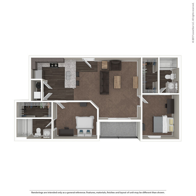 Two Bedroom 2.1 - Statehouse Varsity