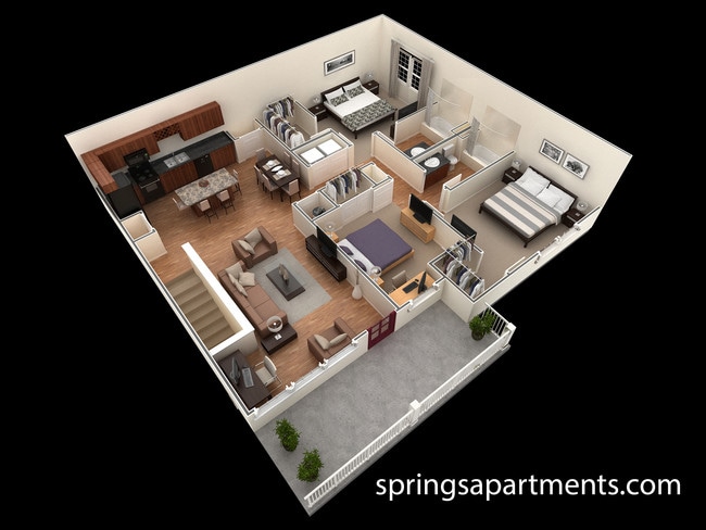 3BR/2BA - Springs at Egan Drive