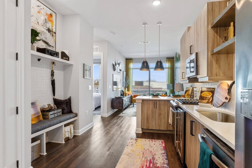 Spacious floorplans with two designer finish packages - AMLI Westside