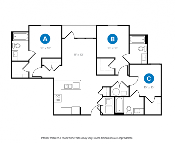 3 Bed, 3 Bath Plus - Yugo Atlanta Summerhill