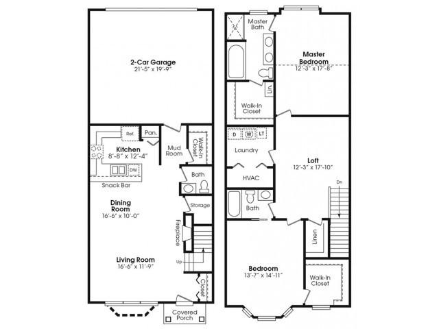 Evanston 2-Bedroom - Spring Haven