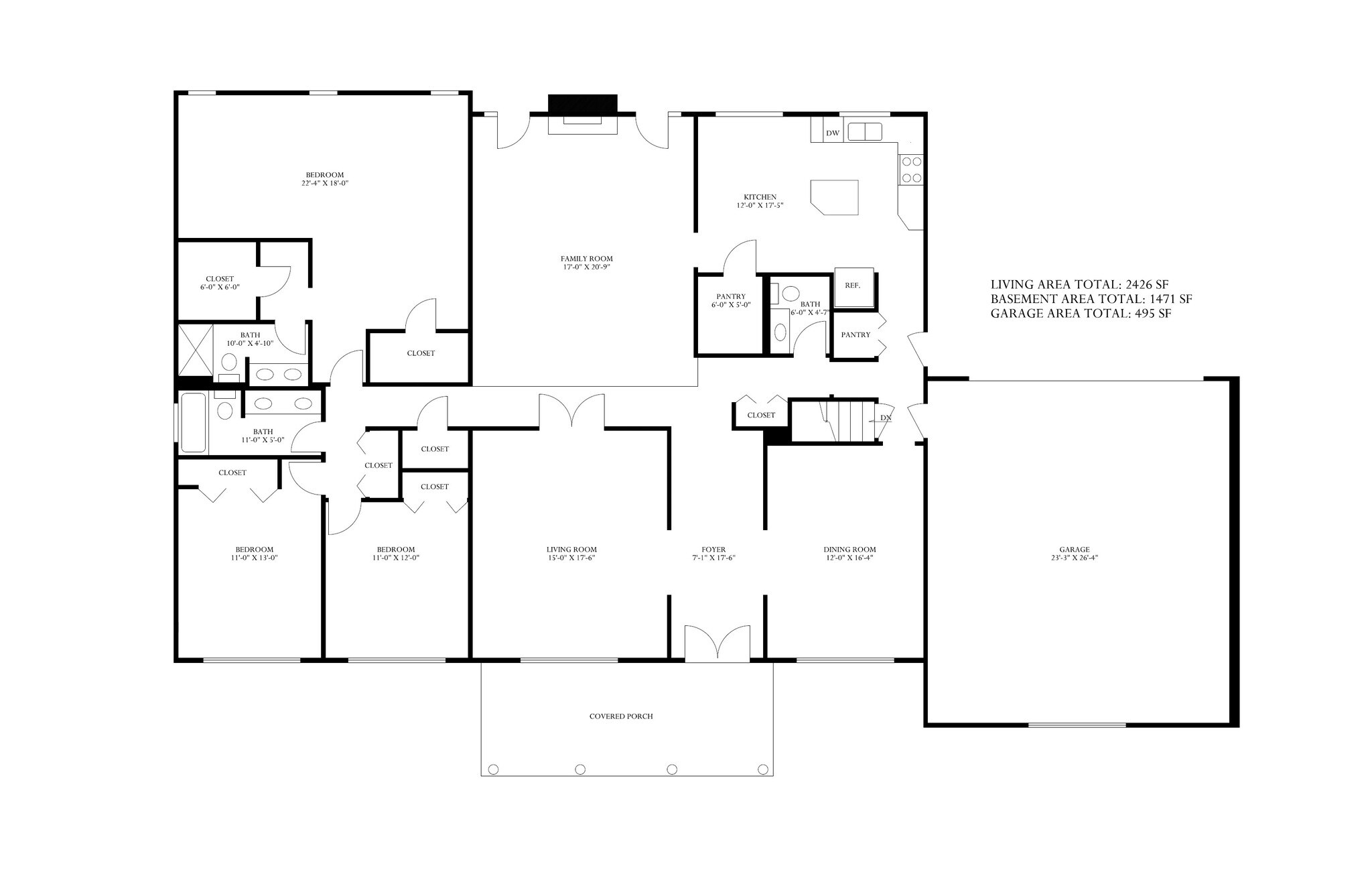 Floor Plan - 14060 Agusta Dr