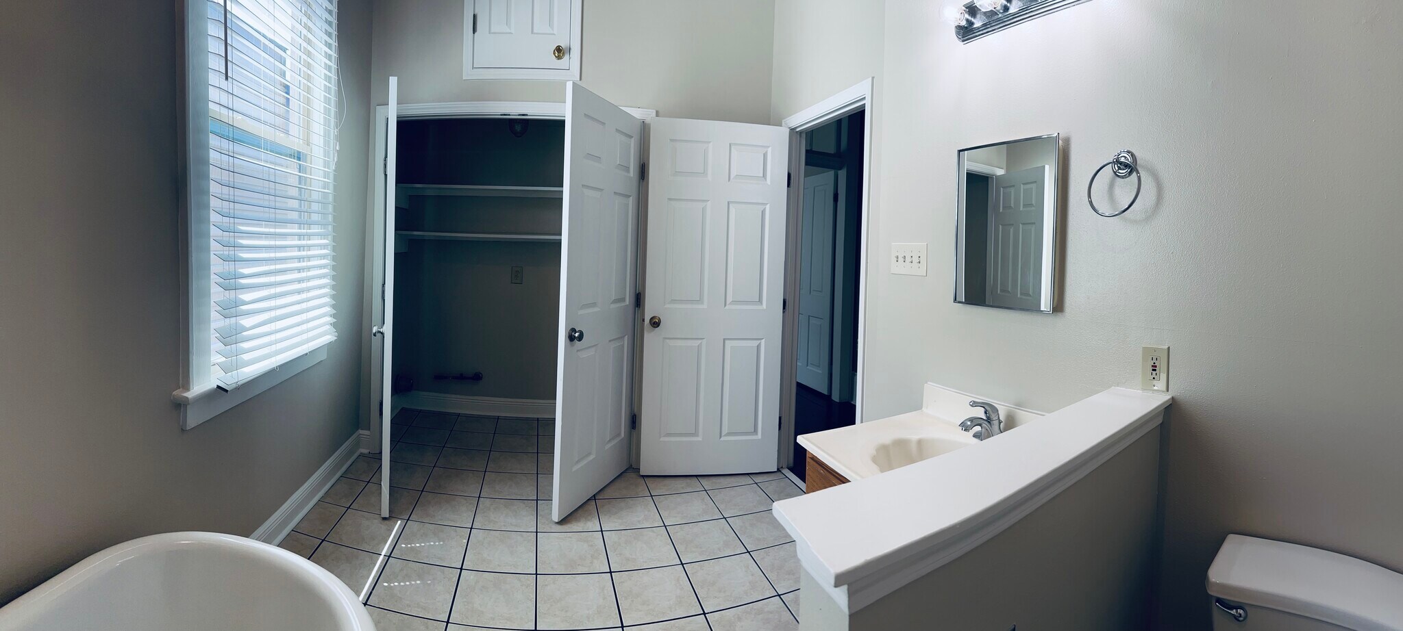 First Bathroom plus laundry room - 323 Elmira Ave