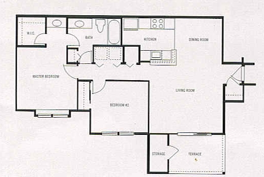 Floorplan - Central Park A MetroWest Condominium