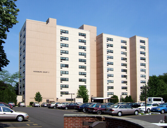 View from the west - Woodburn Court