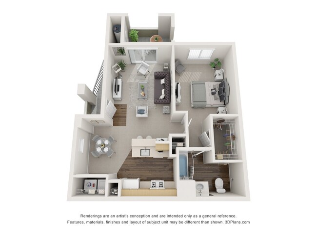 Floorplan - Silver Creek Apartments