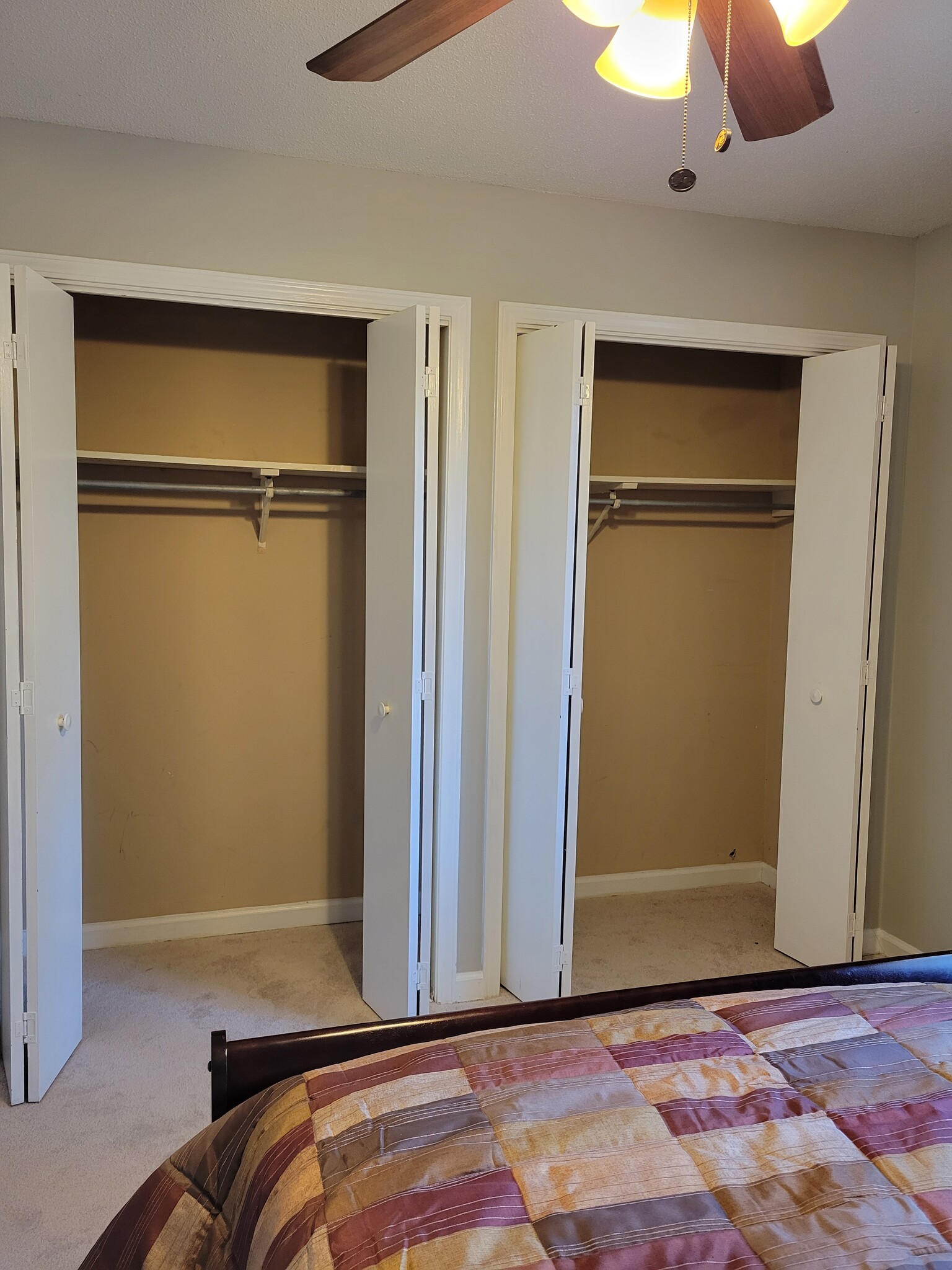 Huge closets in second bedroom, spans the entire length of room. - 435 Haltiwanger Rd