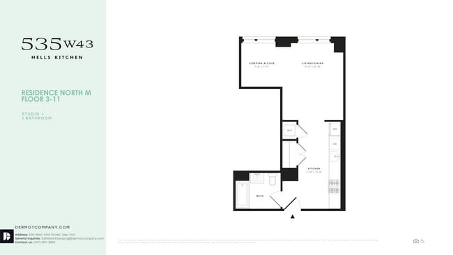 Floorplan - 535 W 43rd Street