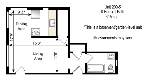 Floorplan - Elegante Apartments