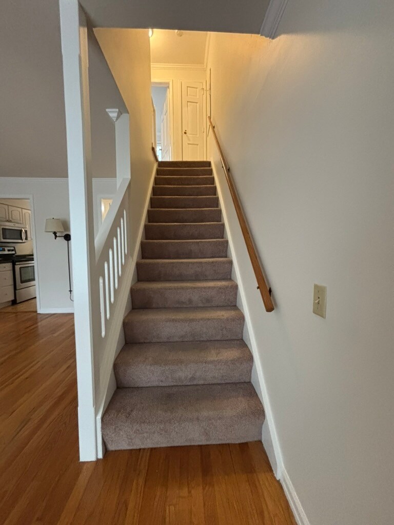 Stairs to 2nd floor - 43 State St
