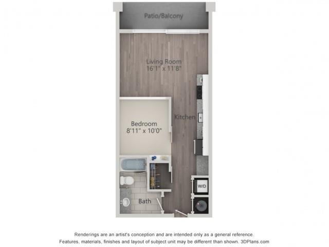 Floorplan - Lofts at South Lake