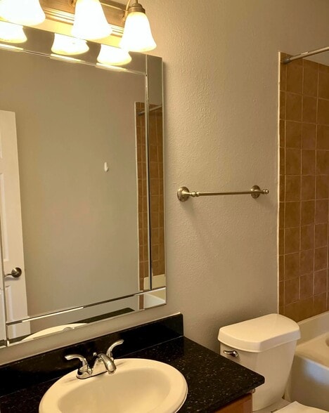 Mirror and granite in master bathroom - 1338 Tropical Cv