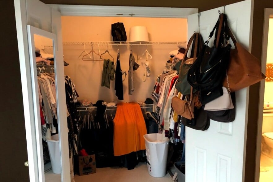 Large walk in closet - 12000 Taliesin Pl