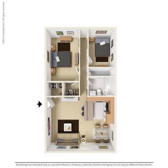 Floorplan - Village Manor Apartments