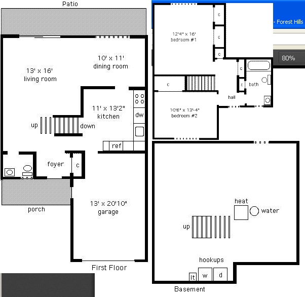 2BR/1.5BA - French Creek Townhouses