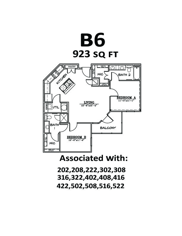 Floorplan - Regents West at 26th