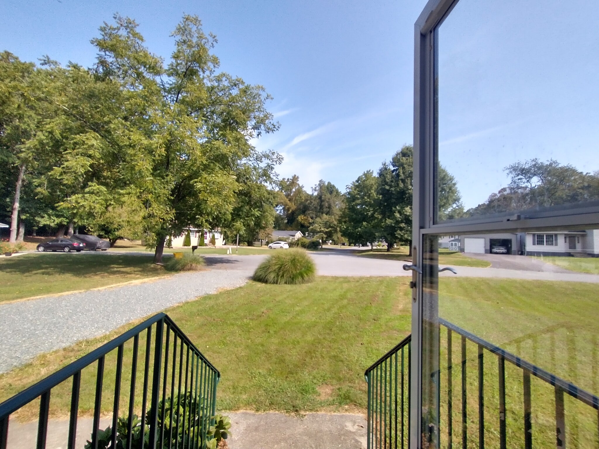 Front yard from door - 211 Ash Ln