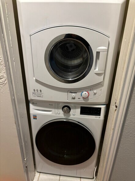 New LG Washer and Compact Dryer - 2409 Leon St