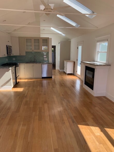 Living Room with Fireplace - 1328 Electric Ave