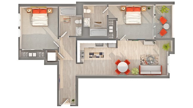 2x2 - Arrive Seaside I & II