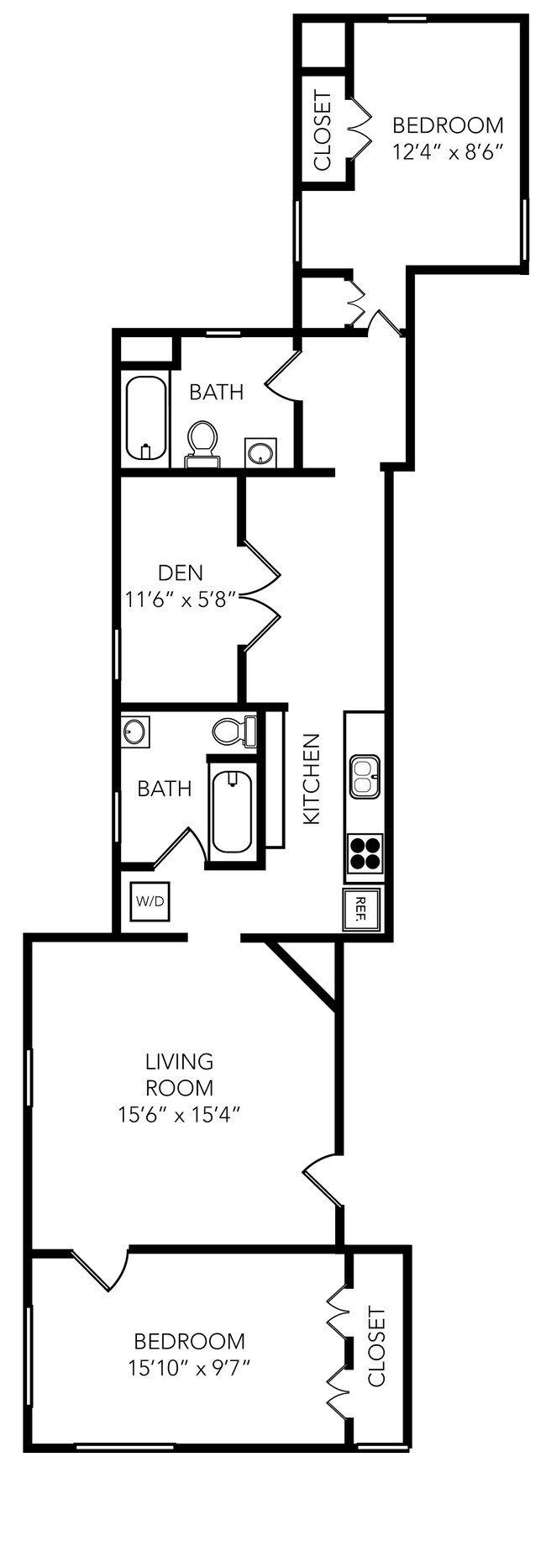Floorplan - Addison Flats