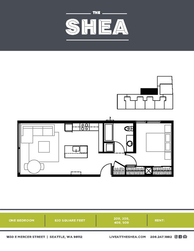 The Shea - 1 Bedroom - Apartments 09 - Shea