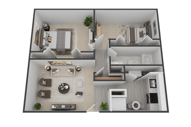 Floorplan - Hinesville Apartments