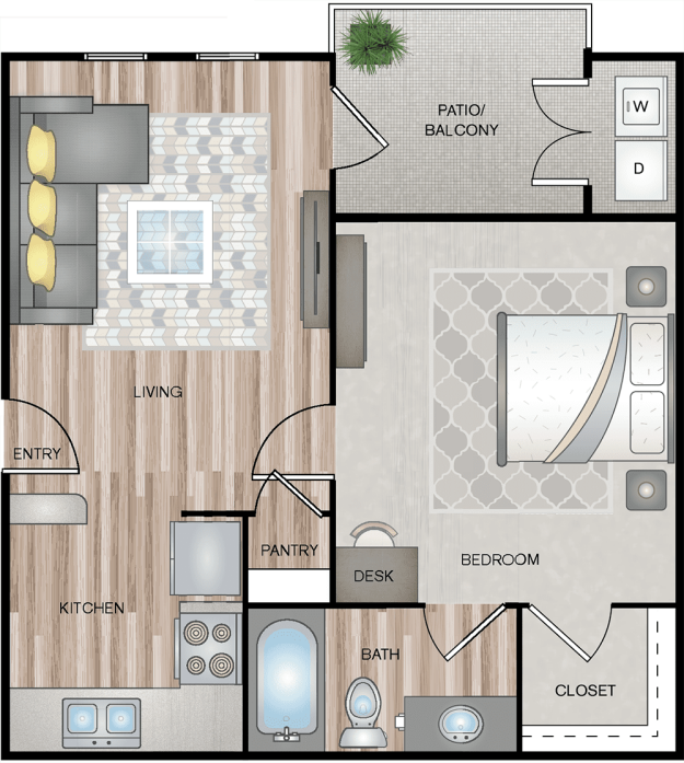 Floorplan - Oasis at Plum Creek (New)