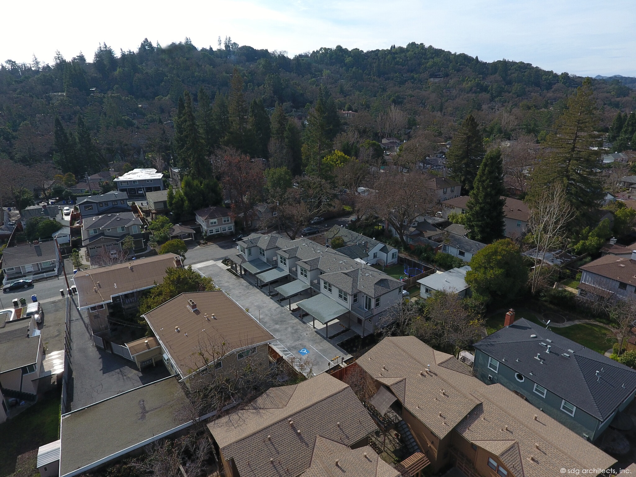 Aerial View and Local Hills - 3626 Chestnut St