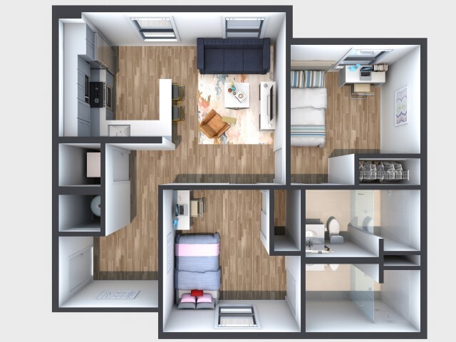 Floor Plan 2D - The Walk