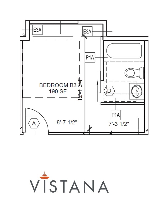 Floorplan - Vistana Apartments