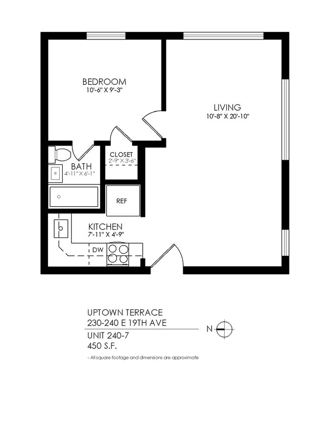 Floorplan - Uptown Terrace