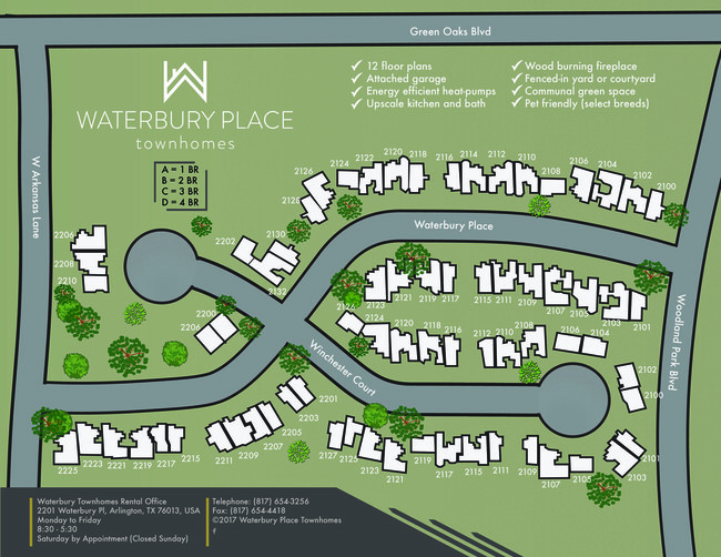 Floorplan - WATERBURY PLACE