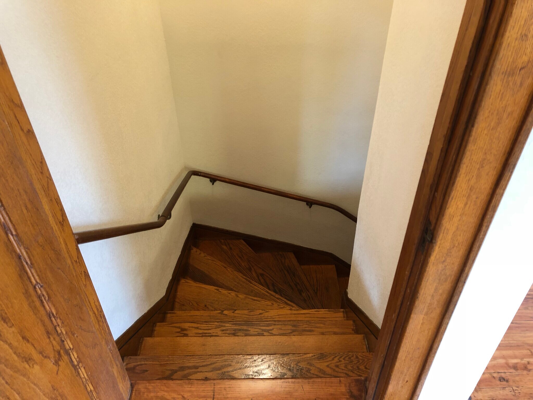 the top looking down of your private front entrance. - 623 S 60th St