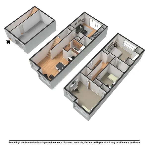 3B Three Bedroom - Skyline Lofts