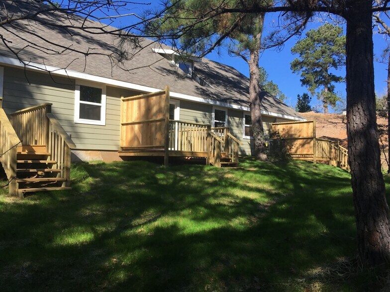 Each unit has a private deck off the back - 117 S Kaupo Dr