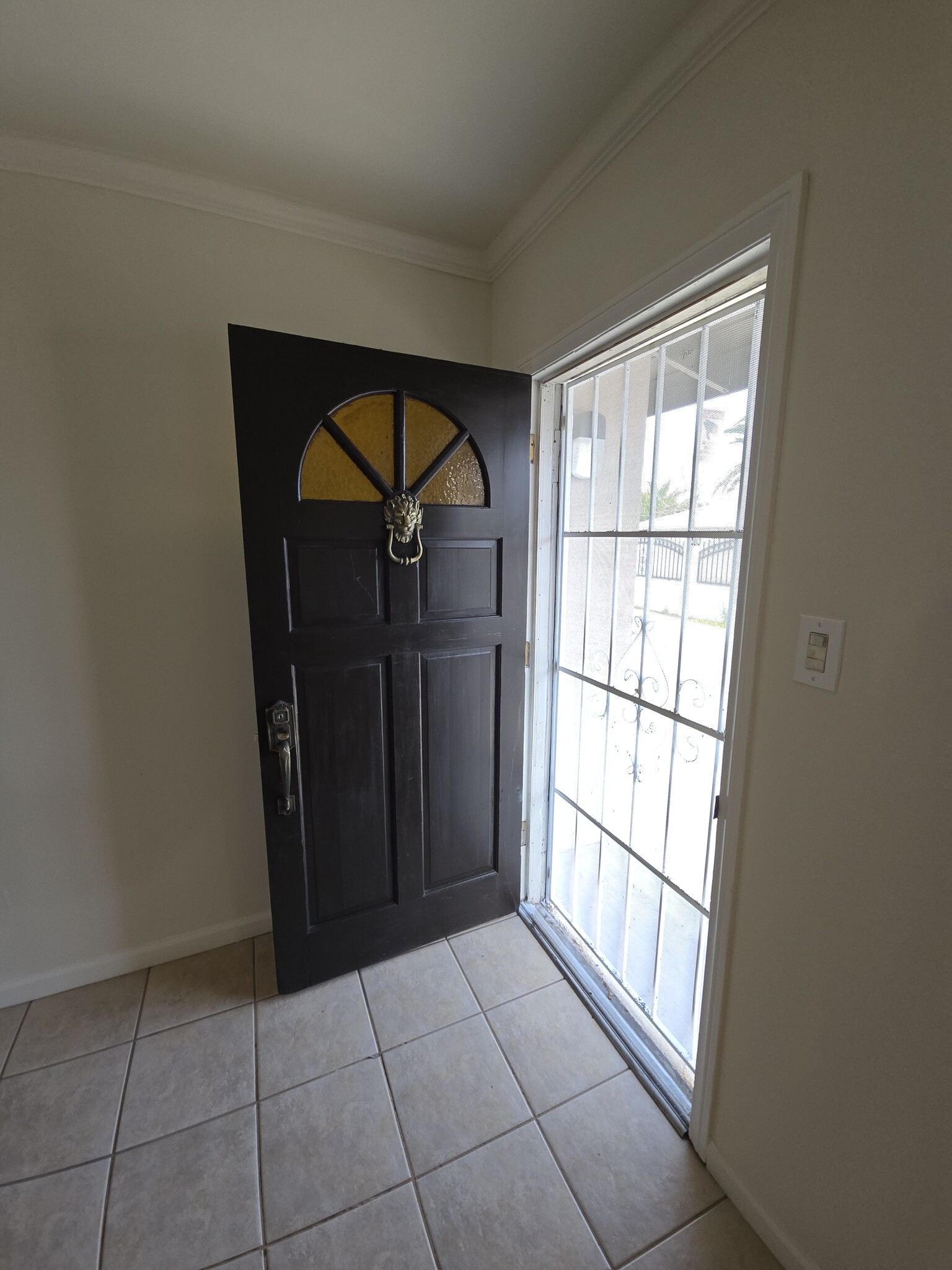 front door - 7637 N Claybeck Ave