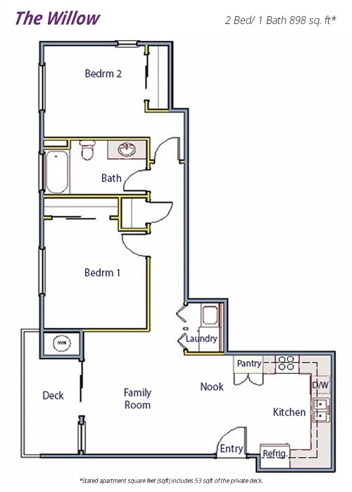 The Willow - Laguna Terrace Apartments