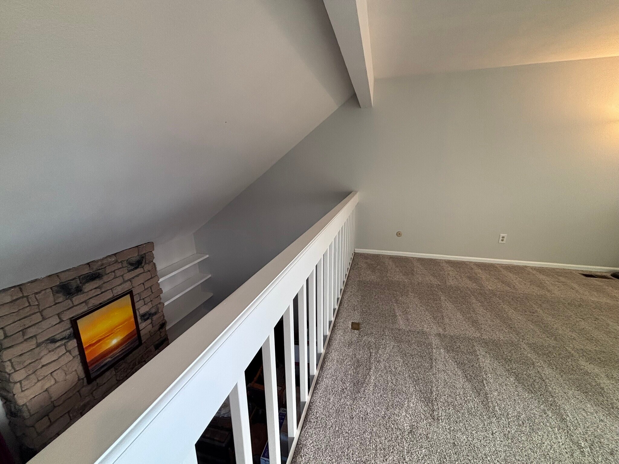 Loft overlooking the downstairs living room - 2172 S. Victor St.