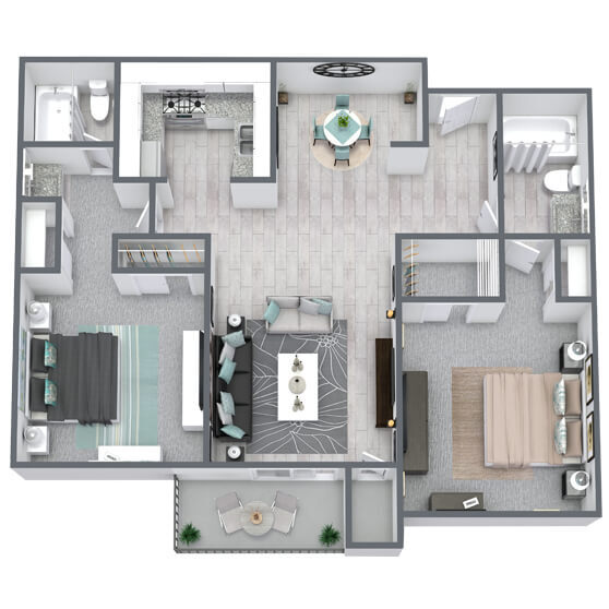 Floorplan - Accent on Decatur