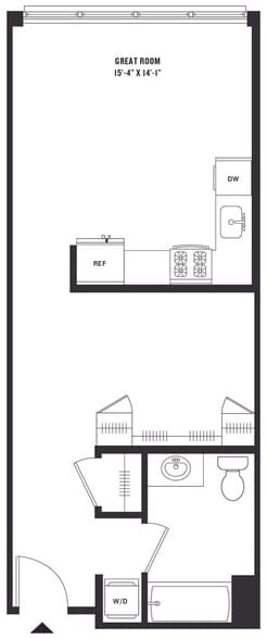 Interior Photo - Edison Lofts
