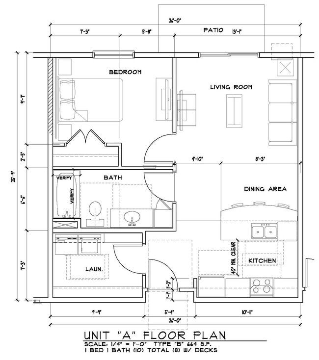 Floorplan - Panther Heights Apartments