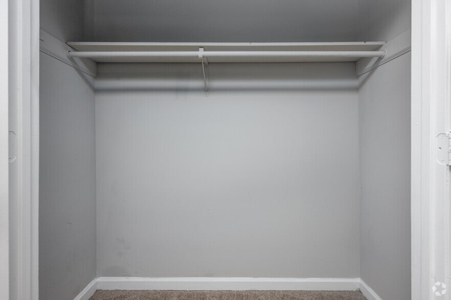 2BR, 1BA - 700SF - Primary Closet - The Haven at Triad Park