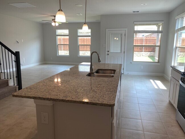 Kitchen/Living Room/Dining Area - 1021 Gillespie Dr